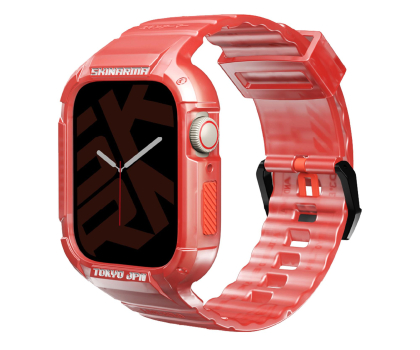 Pasek do smartwatchy Skinarma Saido 2in1 Apple Watch 45/44mm red